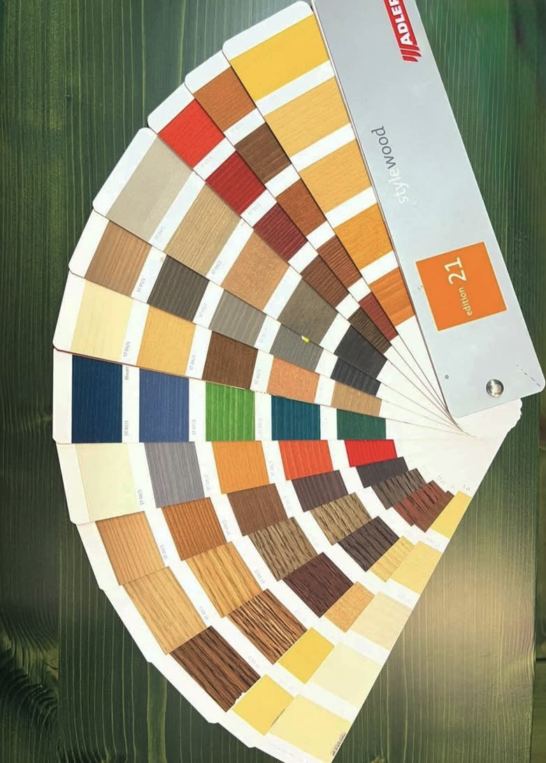 Cartella dei colori per il legno di ColorWood